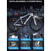  BLUEWHEEL e-bike 27.5" & 29" I Marca Alemana de Calidad | Bicicleta de montaña eléctrica | Conforme a UE | 21 Marchas y Motor Trasero 25 km/h | Horquilla de suspensión MTB, App y Sillín de gel | BXB75 