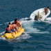 Barco inflable de gran capacidad para actividades acuaticas grupales Barco inflable de gran capacidad para actividades acuaticas grupales