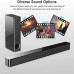 Barra de Sonido, Altavoz estéreo 3D con Sonido Envolvente 