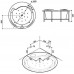 Bañera circular empotrable de 160 cm Bañera circular empotrable de 160 cm