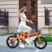 Bicicleta Eléctrica 250W Plegable Mini E- Bike Pedec 3 Modos Frenos Delanteros Y Traseros Bicicleta Eléctrica 250W Plegable Mini E- Bike Pedec 3 Modos Frenos Delanteros Y Traseros