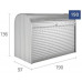 Biohort Caja de Almacenamiento persiana Enrollable StoreMax 190 Biohort Caja de Almacenamiento persiana Enrollable StoreMax 190