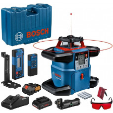 Bosch Professional Sistema 18V Nivel láser giratorio GRL 600 CHV (1 batería 18V x 4.0 Ah + cargador, función aplicación, alcance Ø: hasta 600m, en maletín) Bosch Professional Sistema 18V Nivel láser giratorio GRL 600 CHV (1 batería 18V x 4.0 Ah + cargador, función aplicación, alcance Ø: hasta 600m, en maletín)