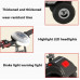 CHHD Bicicleta eléctrica Plegable - Bicicleta eléctrica de 3 Ruedas Delantera de 12 Pulgadas, Trasera de 10 Pulgadas Batería de Litio de 10 A Mini portátil Plegable rápido CHHD Bicicleta eléctrica Plegable - Bicicleta eléctrica de 3 Ruedas Delantera de 12 Pulgadas, Trasera de 10 Pulgadas Batería de Litio de 10 A Mini portátil Plegable rápido