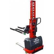 Carretilla portátil de carga automática VIFT 50800 0,8 m/800 mm de altura de elevación: 0,5 t, capacidad de carga de 500 kg Carretilla portátil de carga automática VIFT 50800 0,8 m/800 mm de altura de elevación: 0,5 t, capacidad de carga de 500 kg