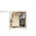 Casa Prefabricada de Madera para Jardín Moderna 500x500x273cm 22.20m2 de Espacio Interno
