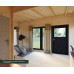 Casa Prefabricada de Madera para Jardín Moderna 500x500x273cm 22.20m2 de Espacio Interno