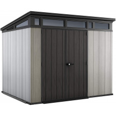 Keter - Caseta de jardín exterior Artisan 97, Color gris Keter - Caseta de jardín exterior Artisan 97, Color gris