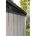  Keter - Caseta de jardín exterior Artisan 97, Color gris 