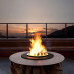 Chimenea eléctrica Al aire libre interior impermeable simulación chimenea eléctrica chimenea redonda incrustada 3d chimenea decorativa con control remoto y botones Chimenea Chimenea eléctrica Al aire libre interior impermeable simulación chimenea eléctrica chimenea redonda incrustada 3d chimenea decorativa con control remoto y botones Chimenea
