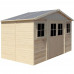 Cobertizo de Madera A5.10x2.60cm 13,26m2 