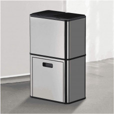 Cocina eléctrica del hogar Elegante de Dos Niveles con Tapa de la Basura Cocina eléctrica del hogar Elegante de Dos Niveles con Tapa de la Basura