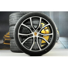 Compatible con Porsche Cayenne Coupe E3/9Y0 21" Exclusive Design ruedas de invierno negro Compatible con Porsche Cayenne Coupe E3/9Y0 21" Exclusive Design ruedas de invierno negro