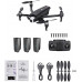 Dron GPS con cámara 4K HD para Adultos, Dron WiFi 5G con cardán de 2 Ejes, Motor sin escobillas, cuadricóptero RC Plegable con GPS de Regreso a casa, sígueme, Bolsa de Almacenamiento, 3 baterías