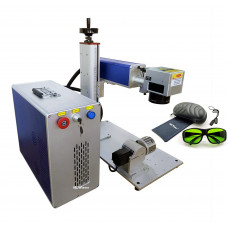 EU Stock MCWlaser Fiber Laser Marking Engraver 50W & Lathe Chuck Max Raycus Fiber Laser Engraving Machine EU Stock MCWlaser Fiber Laser Marking Engraver 50W & Lathe Chuck Max Raycus Fiber Laser Engraving Machine