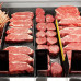 Encimera refrigerada carne 1580mm con iluminación LED y 1 estante Encimera refrigerada carne 1580mm con iluminación LED y 1 estante