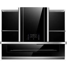 Equipamiento 90 cm Campana extractora de hogar Reciclaje Campana de Cocina Armario Campana de Cocina Decorativa Pantalla táctil/Somatosensorial/Limpieza automática Equipamiento 90 cm Campana extractora de hogar Reciclaje Campana de Cocina Armario Campana de Cocina Decorativa Pantalla táctil/Somatosensorial/Limpieza automática