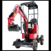 Excavadora de 4 ruedas gasolina HZC- POWER BVR600K Excavadora de 4 ruedas gasolina HZC- POWER BVR600K