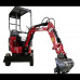 Excavadora de 4 ruedas gasolina HZC- POWER BVR600K Excavadora de 4 ruedas gasolina HZC- POWER BVR600K