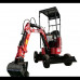 Excavadora de 4 ruedas gasolina HZC- POWER BVR600K Excavadora de 4 ruedas gasolina HZC- POWER BVR600K