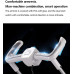 FDGSD Cortacésped eléctrico inalámbrico, Ancho de Corte de 40 cm, Altura de Corte Ajustable, con batería y Cargador, Manillar Plegable, Control fácil, Caja de césped de 40 litros, batería de Litio