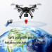 FMHCTN Drone, Drone de Pesca, con cámara 1080P FPV HD para Adultos, Modo sin Cabeza, Volteretas 3D, manipulador controlable, Adecuado para Pesca y Cebo, el Paquete Contiene 8 Drones