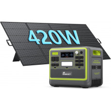 FOSSiBOT F2400 Generador Solar Portatil con Paneles Solares de 420W FOSSiBOT F2400 Generador Solar Portatil con Paneles Solares de 420W