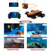 GZZG Robot Submarino no tripulado 150M Detector de Agua Profunda 4K Cámara de Buceo Búsqueda de Buceo y Rescate Robot Inteligente Submarino (Color : Orange) GZZG Robot Submarino no tripulado 150M Detector de Agua Profunda 4K Cámara de Buceo Búsqueda de Buceo y Rescate Robot Inteligente Submarino (Color : Orange)