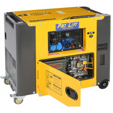 Generador de corriente silencioso 5500 W, 230 V Generador de corriente silencioso 5500 W, 230 V
