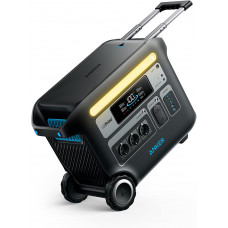 Generador solar de 2400 W con 6 baterías LiFePO4 de mayor vida útil Generador solar de 2400 W con 6 baterías LiFePO4 de mayor vida útil
