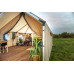 Glamping Tent 40 metros cuadrados con suelo de madera y marco de metal. No necesita base Glamping Tent 40 metros cuadrados con suelo de madera y marco de metal. No necesita base