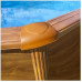 Gre KITPROV6188WO Amazonia - Piscina Elevada Ovalada, Aspecto Madera, 610 x 375x 132cm Gre KITPROV6188WO Amazonia - Piscina Elevada Ovalada, Aspecto Madera, 610 x 375x 132cm