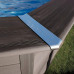 Gre KPCOR46 – Piscina Rectangular Composite 466 x 326 x 124 cm, con filtración 6 m3 h, cuña metálica, Gris Oscuro Gre KPCOR46 – Piscina Rectangular Composite 466 x 326 x 124 cm, con filtración 6 m3 h, cuña metálica, Gris Oscuro