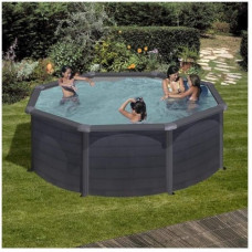 Gre Piscina de Acero Redonda Kea 350x120 Gre Piscina de Acero Redonda Kea 350x120
