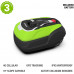  Greenworks Cortacésped - Robot Optimow 10 GRL110 (cortacésped autoprofesional con batería hasta 1000m2 