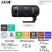 HD PENTAX-D FA70-200mmF2.8ED DC AW Objetivo para réflex Digitales 