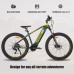 Hiland Lamassu - Bicicleta de montaña eléctrica de 27,5 pulgadas Hiland Lamassu - Bicicleta de montaña eléctrica de 27,5 pulgadas