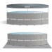 Intex 26340NP - Piscina desmontable intex ultra xtr frame 732x132 cm con depuradora Intex 26340NP - Piscina desmontable intex ultra xtr frame 732x132 cm con depuradora