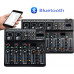 KKYKP Efecto digital Interfaz de mezclador de audio Audio Fk6 Bluetooth 