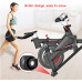 LJJ Bicicleta Estática, Peso Spinning Pedales de Bicicleta Cubierta Equipo de la Aptitud for el Hogar Gimnasio Entrenador de Deportes Deportes de Bicicletas    