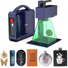 Maquina de Grabador G2 Pro Láser de Fibra de 30W con Grabado 3D y Profundo Maquina de Grabador G2 Pro Láser de Fibra de 30W con Grabado 3D y Profundo