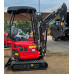 Mini Excavadora Kubota Hauser XR18L 16 CV Diesel Orugas Giro lateral Mini Excavadora Kubota Hauser XR18L 16 CV Diesel Orugas Giro lateral