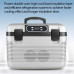 Mini Nevera Car Home Refrigerador pequeño Mini Nevera Car Home Refrigerador pequeño