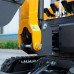 MiniExcavadora 1600kg Kubota D722 Diesel TY16 