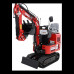 Miniexcavadora HZC Power SBKB801 diesel 814 kg