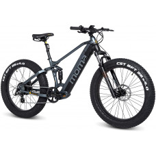 Moma Bikes E-MTB, FATBIKE 26 pulgadas PRO, Equipped Full SHIMANO, Frenos de disco hidráulicos, Batería Litio integrada y extraible 48V 13Ah Moma Bikes E-MTB, FATBIKE 26 pulgadas PRO, Equipped Full SHIMANO, Frenos de disco hidráulicos, Batería Litio integrada y extraible 48V 13Ah