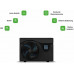 New Energy G180Y-B1 - Bomba de calor para piscina (4,35-18 kW, 230 V, 50 Hz, Mitshubishi R32, WLAN) New Energy G180Y-B1 - Bomba de calor para piscina (4,35-18 kW, 230 V, 50 Hz, Mitshubishi R32, WLAN)