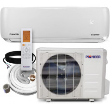 PIONEER Inversor de aire acondicionado + soporte de pared sin conducto PIONEER Inversor de aire acondicionado + soporte de pared sin conducto