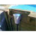 Piscina Desmontable Hexagonal de Madera Grenade 2 Piscina Desmontable Hexagonal de Madera Grenade 2