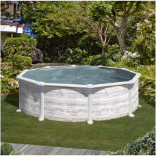 Piscina Desmontable con decoración nórdica, 460 x 132 cm Piscina Desmontable con decoración nórdica, 460 x 132 cm